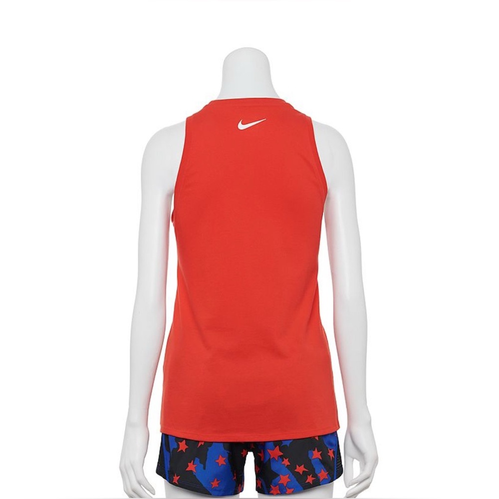 NWT NIKE BLUE WHITE AND RED FLAG TANK TOP - Picture 2 of 5
